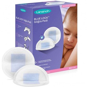 Resim LANSINOH Blue Lock Göğüs Pedi 60 adet 