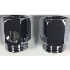 Resim Su Arıtma Cihazı 3/4" Hat Alma Aparatı 2li Metal 