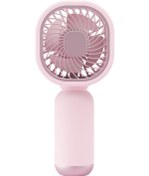Resim Taşınabililir Mini Usb Şarjlı El Masaüstü Vantilatör Fan Soğutucu Ym88206 Pembe 