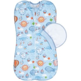 Resim Funecotex Fermuarlı Flanel Kumaştan Kundak Kundağı 151509070 Yeşil 