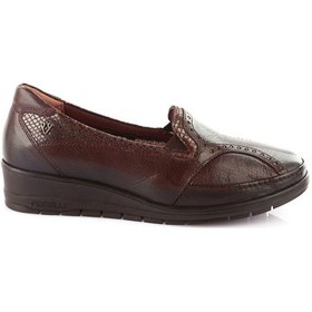 Resim Forelli 25109 Kadın Hallux Valgus Yapılı Memory Foam Casual Ayakkabı 25109-27-R0685 Kahverengi 