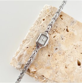 Resim Vesce Atelier Arion Gümüş Saat Beyaz 