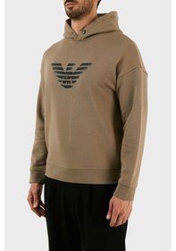 Resim Emporio Armani Erkek Sweat 6L1ML9 1JWPZ 01D8 BEJ Bej 