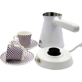 Resim Goldmaster Sohbet Kahve Makinesi ve 2'li Fincan 