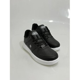 Resim 2542 Wickers Siyah-Beyaz Poli Taban Hafif Bayan Spor Ayakkabısı 