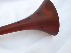 Resim Woodwind Plum Zurna Mizmar Custom Sizes - Small Mi =E 23 cm 