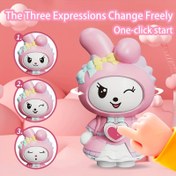 Resim 1 Adet Sevimli Kuromi & My Melody Araba Anahtarlığı - 3 İfade Değişimi, Pembe Tavşan Kostümü Süsü, Sırt Çantası Aksesuarı, Oyuncu Karakter, Dayanıklı Dekorasyon, Şirin Figür Pandantif 
