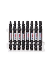 Resim Bosch Impact Ctrl Çift Taraf 8'li T15-20/T25-30 Vidalama Ucu Paketi - 2608522343 