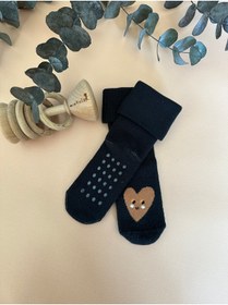 Resim Mintirik Çocuk Kaydırmazlı Havlu Çorap 