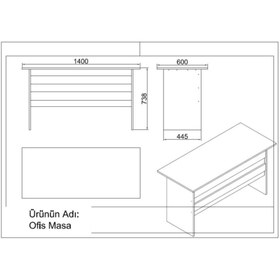 Resim Robin Home Verona Ab Ofis Büro Masa Takımı Barok-gri 