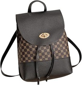 Resim BESPORTBLE Çantalar Kadın Moda Bağcıklı Askılı Çanta Pu Sırt Çantası Kadınlar Için 