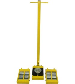 Resim 30 Ton Domuz Arabası Makina Taşıma Metal Teker Rulmanl 3 Lü Takım 