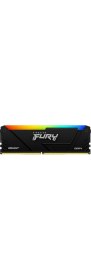 Resim Kingston Fury Beast Rgb 16 GB 3600MT/S Ddr4 CL18 Dımm Pc Ram KF436C18BB2A/16 