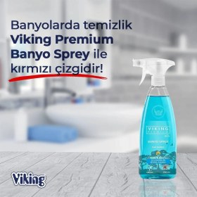 Resim Viking Premium 4 Adet Banyo + 4 Adet Mutfak + Magic Sünger 