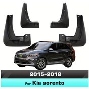 Resim Motion003 Kia Sorento 2015 2016 2017 2018 Abs Çamurluk Seti 4 Parça Aksesuar 