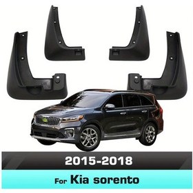 Resim Motion003 Kia Sorento 2015 2016 2017 2018 Abs Çamurluk Seti 4 Parça Aksesuar 