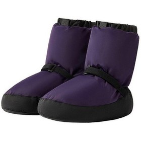 Resim Çift Bale Sıcak Ayakkabısı Kış İçin Şık Dayanıklı Profesyonel Polyester Pamuklu Dans Ayakkabıları M Mor 