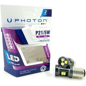 Resim Photon 21/5W Çift Duy Beyaz Can-Bus Exclusıve Serıe Ph7216 Ex 