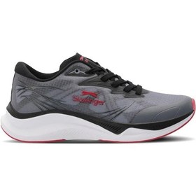 Resim Slazenger Wilson Premium Seri İthl Koyu Gri Siyah Sneaker Günlük Spor Ayakkabı Koyu Gri - Siyah 