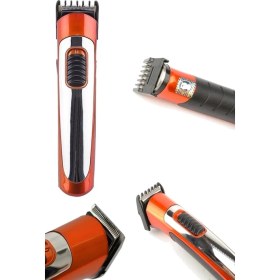 Resim Sakal Traş Makinesi RADO-607, Şık ve Kullanışlı Tasarım, Siyah Renk Seçeneği 