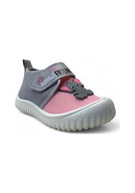 Resim 3448 Hafif Esnek Kız Bebek Panduf Gri/pembe 