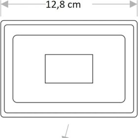 Resim Braventa Collection Cata CT-4656 LED Projektör Smd 20W Slim, Beyaz 