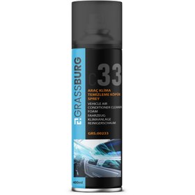Resim GrassBurg Araç Klima Temizleme Köpük Spreyi (400 Ml) - 00233 