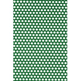 Resim Edükkanım Kaydırmaz Yeşil Bal Petek Paspas EN:120CM 120 x 160 
