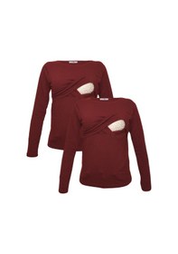 Resim Luvmabelly Myra2703_2703 Emzirme Tshirt Seti 