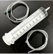 Resim Willowhaven 16.91oz Set Büyük Kapasiteli Şırınga Tipi Yağ Pompası Sızdırmaz 