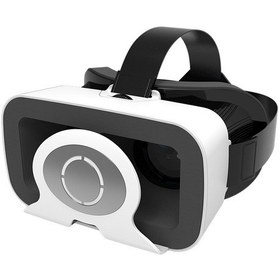 Resim Vkemall Cep Telefonu İçin Vr Başlığı, Kulaklıksız Evrensel Ayarlanabilir Hafif Vr Gözlük Siyah 