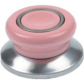 Resim Bütün Tencere Tavalara Uygun Pembe Tencere Kulp Üst Tepelik 