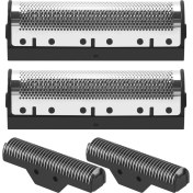 Resim Kemeı KM-1102 Clıpper Elektrik Türücü Parçaları Için 1set Clıpper Blade Net Gümüş (Yurt Dışından) 