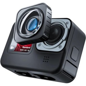 Resim TELESIN Gopro Aksiyon Kameraları Için Max Lens Mod ( Gopro Hero 11 Black / Hero10 Black / Hero9 Black ) 