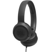 Resim JBL Tune T500 Siyah Kablolu Kulak Üstü Kulaklık 