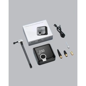 Resim Type-C Şarj Girişli Taşınabilir Elektrikli Hava Pompası 