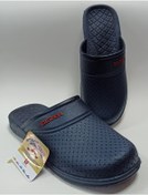 Resim Gezer Lacivert Marka Kaydırmaz Plastik Önü Kapalı Banyo,lavabo,balkon,teras,bahçe Terliği 