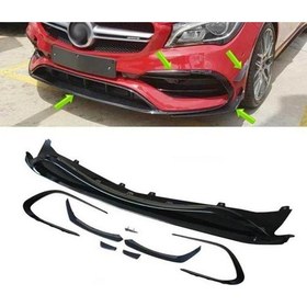 Resim Oled Garaj Mercedes CLA 45 İçin Uyumlu Ön Tampon Aero Kit ( AMG Donanım İçin ) 2016-2018 