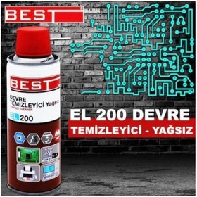 Resim Best El 200 Devre Temizleyici ( Yağsız ) 200 Ml 