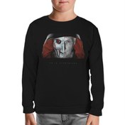 Resim Jissaw - Everywhere Siyah Çocuk Sweatshirt 