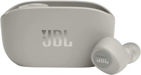 Resim JBL Wave 100TWS Krem Kulak İçi Bluetooth Kulaklık 