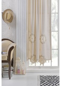 Resim Buldan Concept Işi Natural Keten Perde 100 x 200 CM Krem 