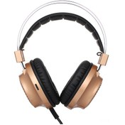 Resim Yunboo Kubıte T2 Profesyonel Oyun Kulaklığı - Mikrofonlu, Led Aydınlatmalı, 3.5mm Kablolu Pc Gaming Headset 