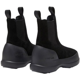 Resim N001 Black Bot Kadın 80d2480050-n001 Moon Boot Luna Chelsea Suede Black Siyah 