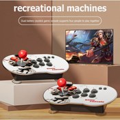 Resim GLRTech 4K HD Klasik Nostalji Arcade Uyumlu Retro Joystick PS 1 Atari Çift Kişilik Konsolu 10000 Oyunlu 