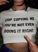 Resim 1blood Y2k Beyaz Stop Copying Crop 
