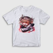 Resim Presmono Unisex Çocuk Beyaz Himiko Toga V2 Anime My Hero Academia T-shirt 359537tt 