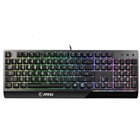 Resim MSI Vigor GK30 TR Mekanik Hisli RGB Waterproof Gaming Klavye 
