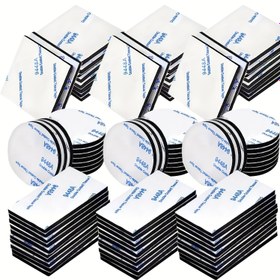Resim 30/60/90 Süper Güçlü Çift Taraflı Bant, EVA Köpük Katmanı, Kalınlık 3mm, Yuvarlak, Kare, Dikdörtgen Duvarlar, Zeminler, Kapılar, PVC vb. için Uygun, Arabalar, Evler, Fabrikalar ve Diğer Yerler için Uygundur 