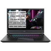 Resim Aorus 15 BKF Intel Core i7 13620H 15.6" 16 GB DDR5 RAM 1 TB M.2 SSD RTX4060 8 GB FreeDOS Gaming Laptop Gigabyte